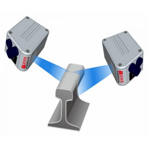 英国真尚有_ 激光三角位移传感器ZLDS100轨道振动测量