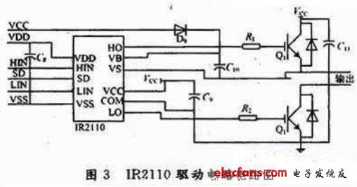 IR2110驱动电路图