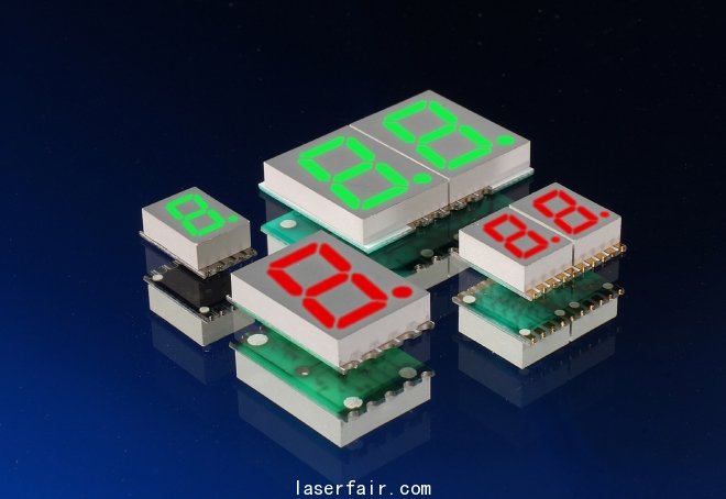 QuasarBrite七段数字 LED 显示器