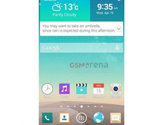 两张金色LG G3谍照曝光 背部有激光束部件